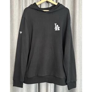Los Angeles Dodgers NWT Marathon Hoodie Levelwear Size Medium Mens Black